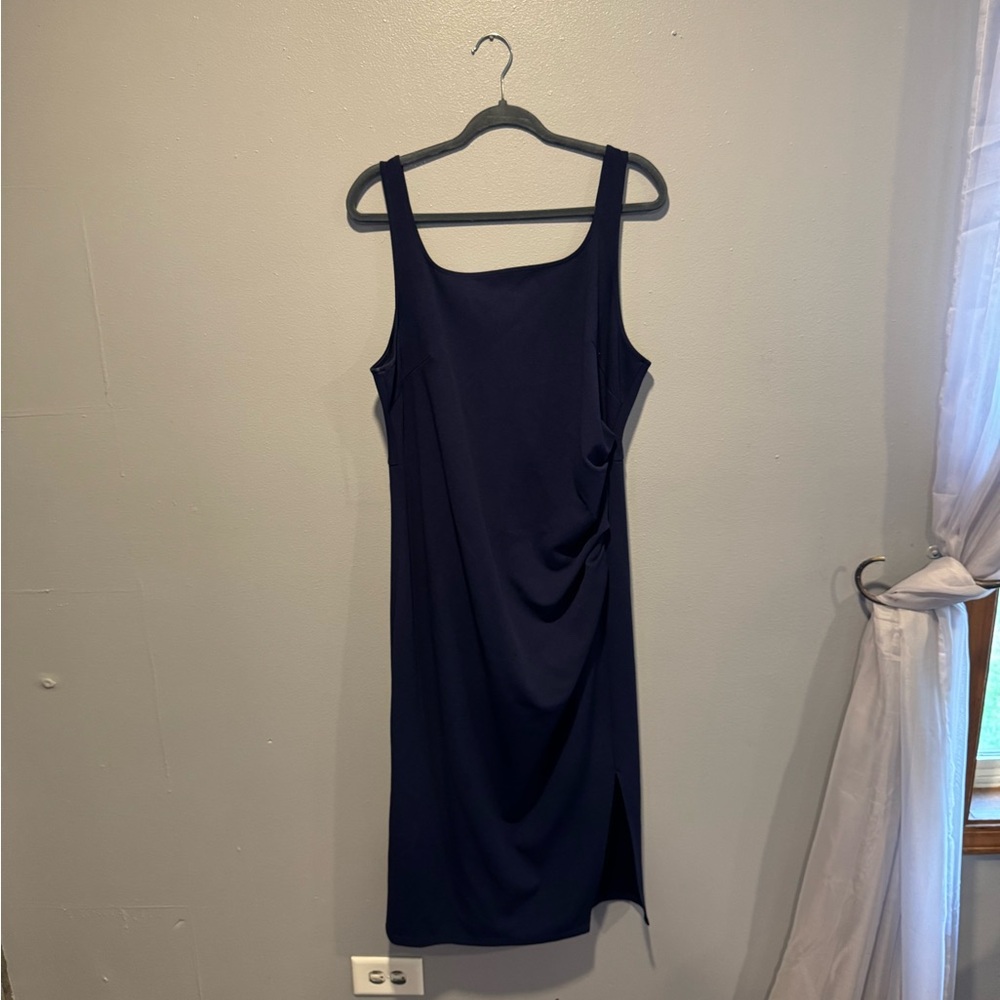 Grace Karin Navy Midi Dress